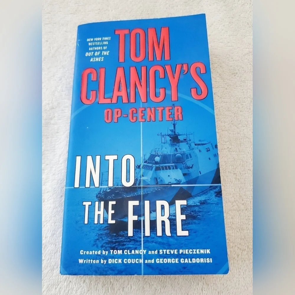 BOGO Tom Clancy's Op-Center Into The Fire Paperback Book
